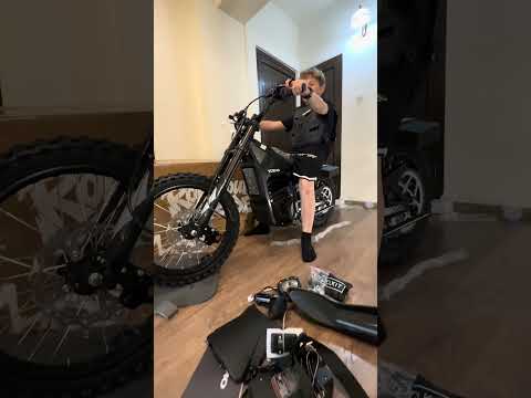 Yozma in 10 pro black ebike #fyp #viral #unboxing #bikelife #yozma