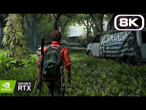 THE LAST OF US 2 REMASTERED PC Gameplay 8K HDR ULTRA HD (RTX 5090 Ultra Realistic)