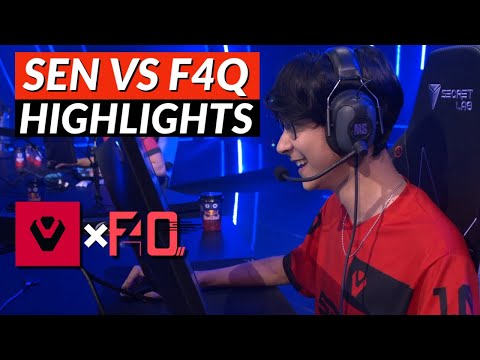 Sentinels vs F4Q - Highlights | Valorant Champions Tour Stage 3: Masters Berlin