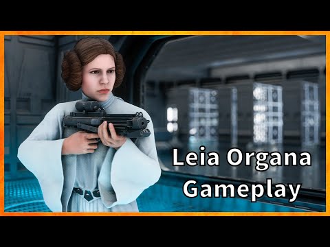 Leia Organa Rework Gameplay Star Wars Battlefront 2