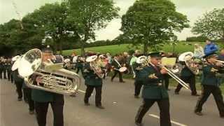 preview picture of video 'Killylea Silver Band @ The Last Saturday Black Parade 2009'