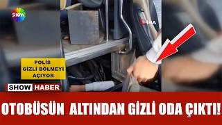 Gizli bölmede yakalandılar!