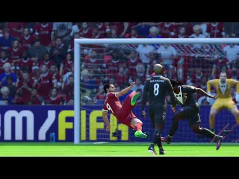 Mohammed Salah bicycle kick FIFA18