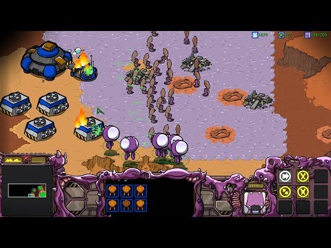 StarCraft: Cartooned (Carbot Remastered) BW Campaign Zerg Mission 4 - The Liberation of Korhal