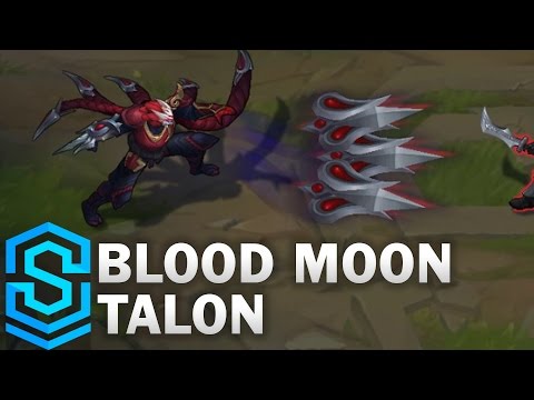 Blood Moon Talon Skin Spotlight - Pre-Release - League of Legends