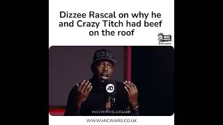 Dizzee Rascal speaks on his past beef with Crazy Titch! #shorts
