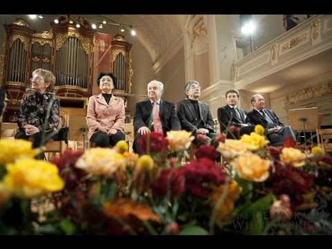 13th International Henryk Wieniawski Violin Competition - 2006 - Prize Giving Ceremony