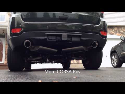 CORSA vs BORLA Jeep Grand Cherokee 5.7 Hemi WK2