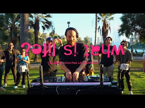 San Holo - what is life? Silent Disco in Echo Park, LA