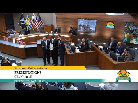 The City of West Covina - November 4, 2025 - City Council Meeting