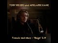 TOBY REGBO E ADELAIDE KANE Reign 2 19 Francis E Mary L Amore