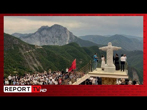 Vendoset në Salcë të Tropojës statuja e Jezu Krishtit! E ngjashme me të Rio de Janieros në Brazil