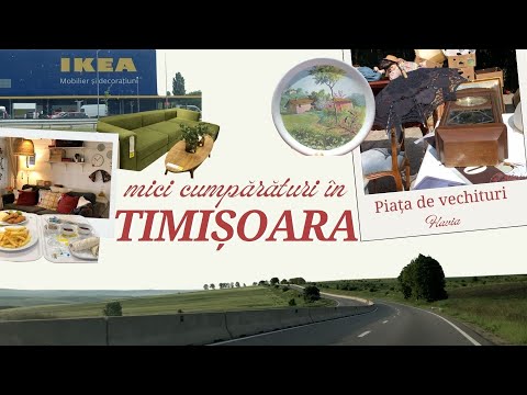 O zi la Timișoara 🌻 Mergem la piața de vechituri Flavia și la Ikea 🪑