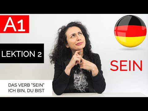 Das Verb "Sein" - ich bin, du bist / A1 Kurs / Lektion 2 / Deutsch lernen / Learn german