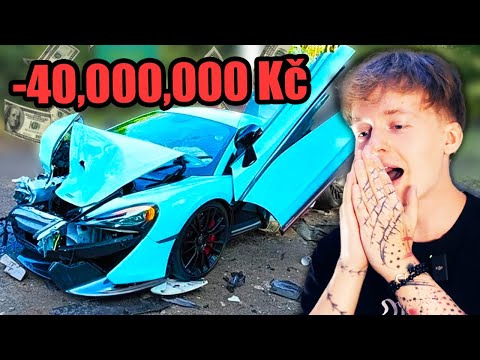 Reakcia na NEHODY SUPERLUXUSNÝCH AUT