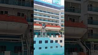 Formerly Costa Atlantica now The Margaritaville at sea Islander!.. #cruiseship #travel #yt #ytshorts