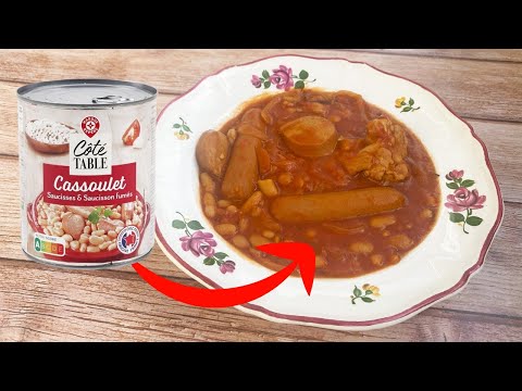 Comment améliorer une boîte de CASSOULET ?