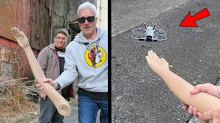 How does DJI NEO 2 react to a FAKE Hand?