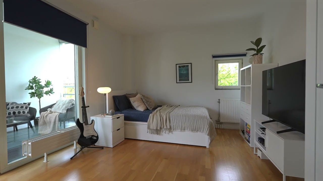 4 rum Lägenhet på Sickla kanalgata 62 Hammarby Sjöstad Stockholms kommun - video