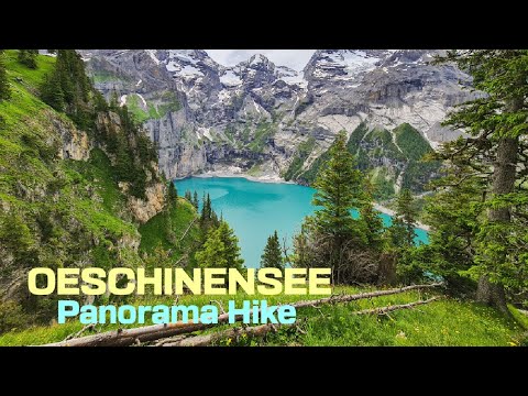 Panorama Hike at one of Switzerland's most beautiful Lake - Oeschinensee | #switzerland #swissview