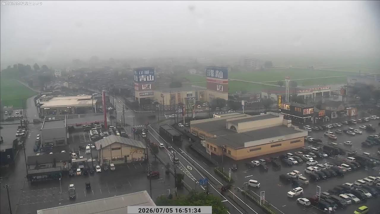 Live webcam view of Owada Intersection Route 8 Traffic Cam