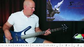 SAVATAGE: THIS ISN&#39;T WHAT WE MEANT (BASS COVER) + playalong tabs + tabs in description
