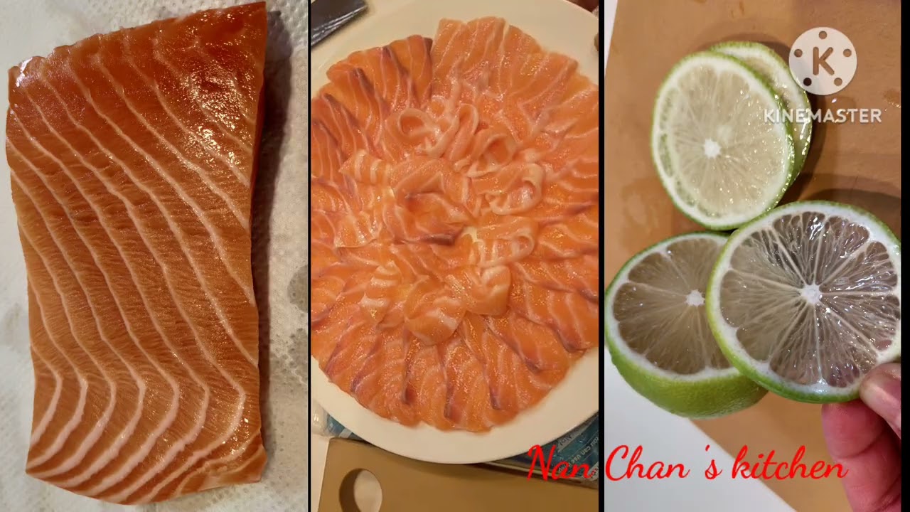 Salmonငါးဟင်း(サーモンカルパッチョ)