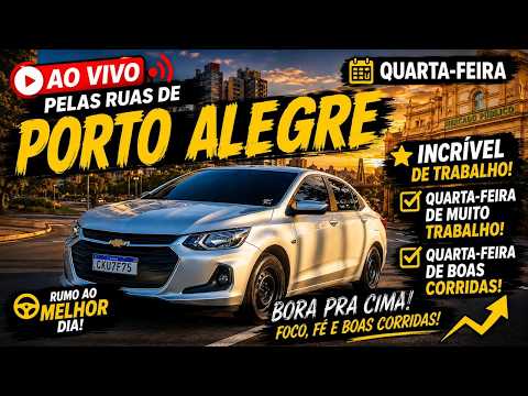 Ao vivo em Porto Alegre com o Maneta #Uber #99pop #irl #Brasil #motorista #monster