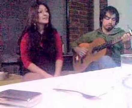 carolina and ivan singing an angus and julia stone song