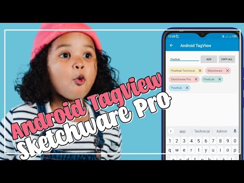 Android Tagview in sketchware pro tutorial 80 #sketchware