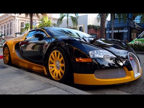 Custom Bugatti Veyron Hypercar in Beverly Hills