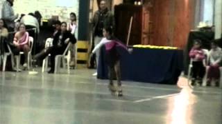 preview picture of video 'StarSkate 2013: Candela en Competición Libre 2ºC en Crespo.'