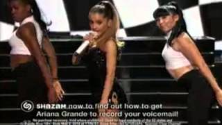 Ariana Grande performing The Way / Problem on the iHeartRadio Music Awards