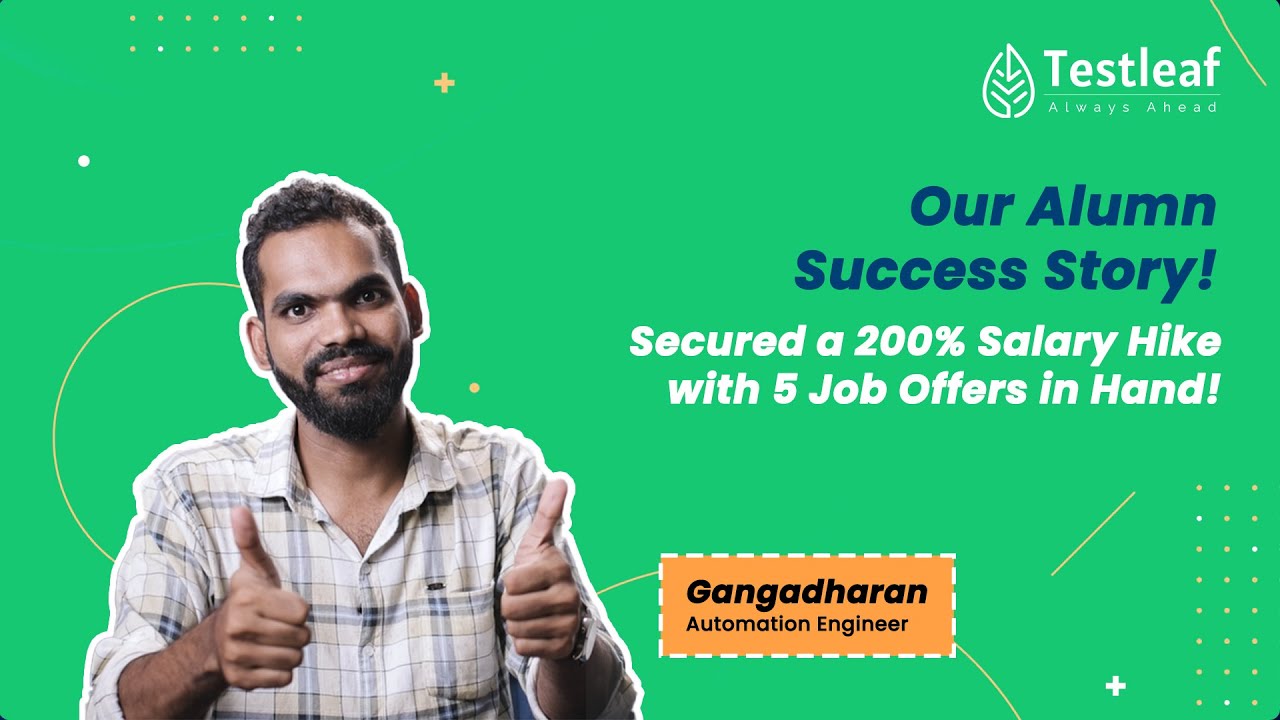 Career Transformation Story