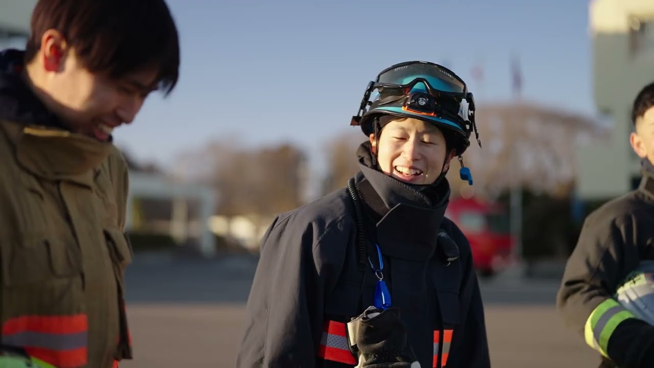 女性消防吏員PR動画【教官編】