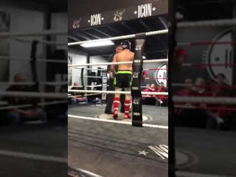 Miguel Cruz first kickboxing match part 2