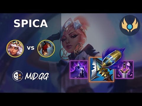 MID.GG: [ Spica ] Qiyana JUNGLE vs Fiddlesticks | NA CHALLENGER | LOL Season 2025