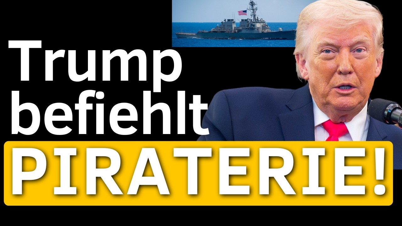 EIL! 💥 Die US Navy beschlagnahmt jetzt ALLE Öl-Tanker! ÖLPREIS GEHT ZUM MOND!