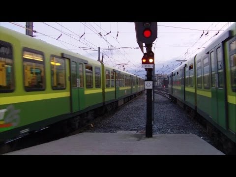 IE 8100/8300 Class Dart Trains - Connolly Station, Dublin