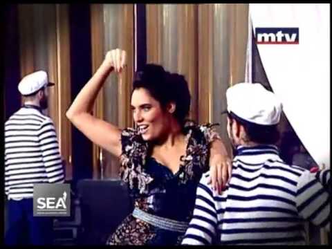 Cynthia Brown Rock & Roll Medley sur MTV Lebanon, Entertainment Part I SEA 2014