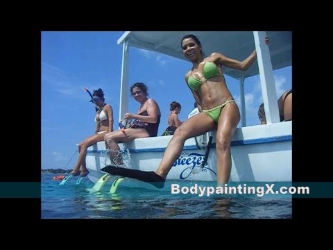 Bikini Models go Snorkeling in Jamaica