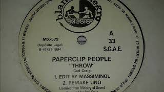 PAPERCLIP PEOPLE (THROW) THROW K HAND MIX