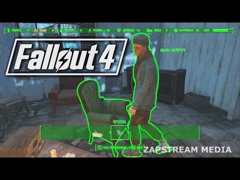 Fallout 4: Building Mama Murphy's Chair