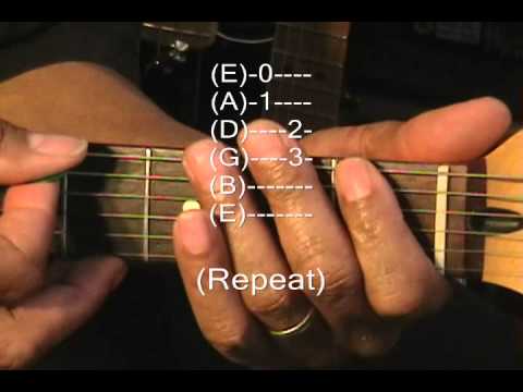 Jimi Hendrix Guitar Lesson #1 Purple Haze Intro Guitar Lesson @EricBlackmonGuitar
