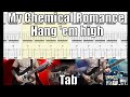 My Chemical Romance Hang Em High Guitar Lesson With Tab