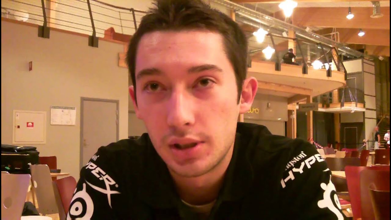 rapha talks after the final of Dreamhack Winter 2012