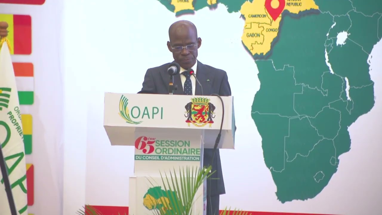 Cérémonie d'ouverture du Conseil d'Administration de l'OAPI, BRAZZAVILLE  2025