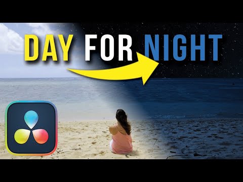 Change DAY to NIGHT | DaVinci Resolve 20 VFX Tutorial