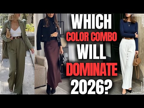 7 Color Combinations That Instantly Make Women Look Elegant