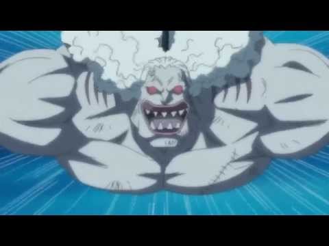 Luffy VS Hody - Red Hawk Explosion